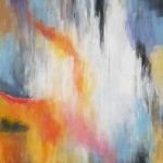 Abstrakcja 2-obraz akrylowy formatu 100/70 cm  - 