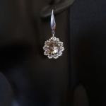 Zestaw Biżuterii "Black Diamond"  - wiszące kolczyki