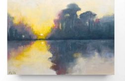 Pejzaż 93-praca formatu -18/24 cm