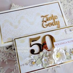 Jubileuszowa kartka w pudełku 135