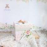 Exploding box ślubny kartka "RoseWine" GOTOWY - 