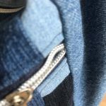 Torebka na ramię, hobobag jeansowa. - 