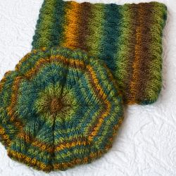 komplet w kolorach jesieni REZERWACJA