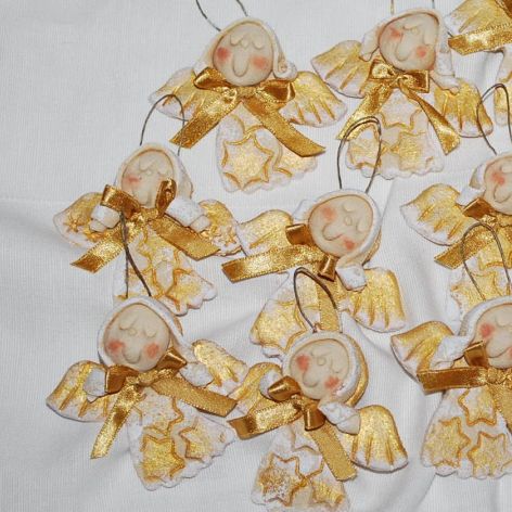 Świąteczne niebo...aniołki