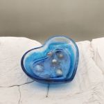 Serce Oceanu – pojemnik dekoracyjny z żywicy epoksydowej - 4