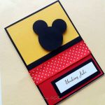 Kartka kolor z Myszką Miki - kartka dla dziecka