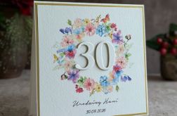 Kartka urodzinowa z kopertą na pieniądze BH35