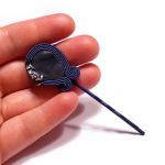 granat z mini cekinami - 