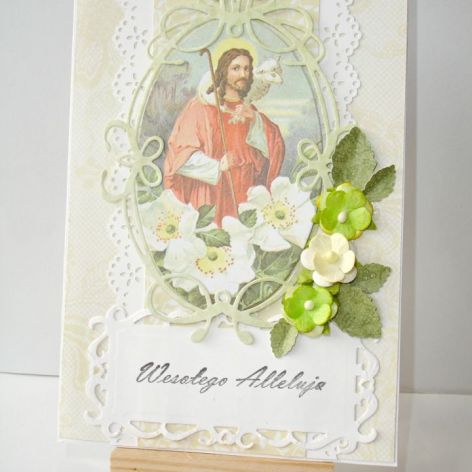  Kartka wielkanocna z Jezusem nr 1Kartka wielkanocna z Jezusem nr 2