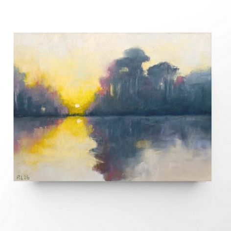 Pejzaż 93-praca formatu -18/24 cm 