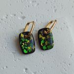 "Carnaval" no.2 - kolczyki z gliny polimerowej. - lekkie, wygodne i trwałe