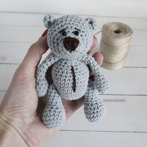 Miś amigurumi 12cm, 291