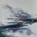 Abstrakcja-obraz akrylowy formatu 60/60 cm. - 