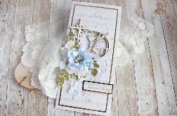 Kartka komunijna "White & Innocent 2" GOTOWA