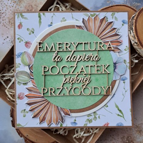Kartka z okazji przejścia na emeryturę (w pudełku)7