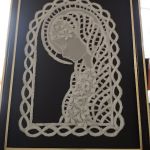 Madonna w technice pergaminowej - 