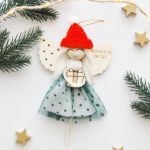 Świąteczny aniołek na Boże Narodzenie #1 - 