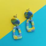 "Nelly II" - kolczyki z gliny polimerowej. - lekkie i wygodne