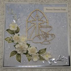 Kartka komunijna w pudełku 02