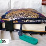 Otulacz / etui na książkę ~ tęczowe mandale - 