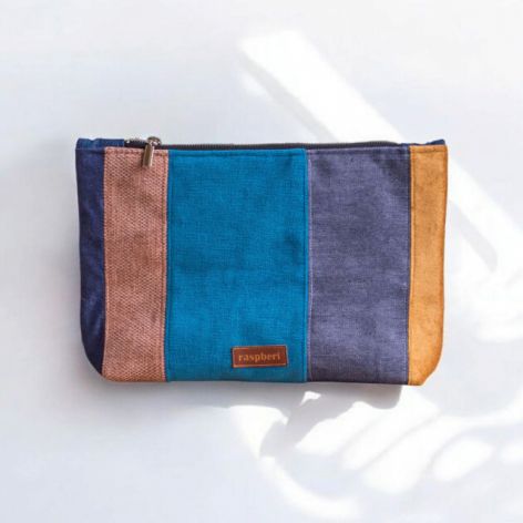 Patchworkowa kosmetyczka podróżna