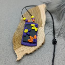 „NORA” wisiorek z glinki polimerowej