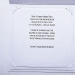 Kartka komunijna ręcznie robiona z kwiatami  - Personalizowana kartka komunijna z życzeniami