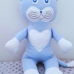 Blue kotek przytulanka,maskotka 50 cm.