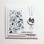 Elegancka kartka urodzinowa z życzeniami  - Minimalistyczna kartka na urodziny