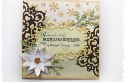 Delikatna kartka świąteczna