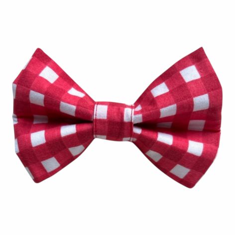 Muszka dla psa rozmiar Czerwono-biała kratka (425938(