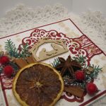 Kartka na Boże Narodzenie w pudełku 03 - pachnąca - 