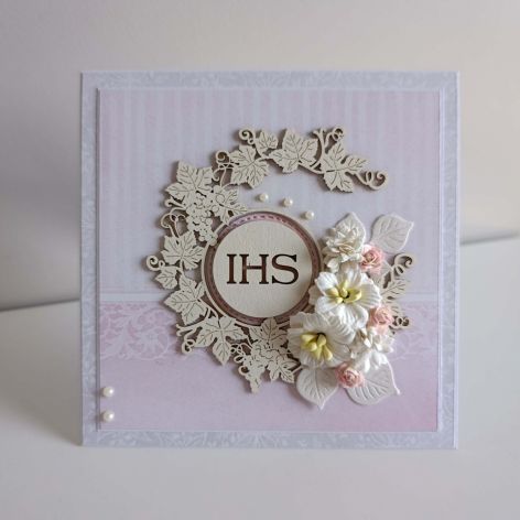 Kartka Komunia Święta w pudełeczku 02