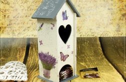 Domek na herbatę -lawendowy ogród