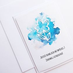 Kartka życzenia szybkiego powrotu do zdrowia