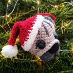 Ozdoba świąteczna w kształcie mopsa dla miłośników psów! - 