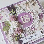 Kartka urodzinowa na "18" v.3 - 18 ciemna2