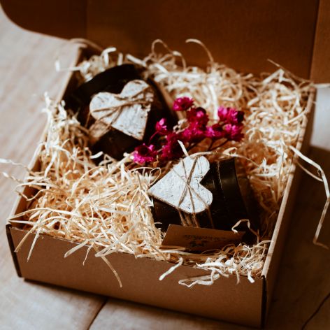 WALENTYNKOWY ZESTAW ŚWIEC SOJOWYCH NA PREZENT