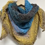 Chusta szydełkowa ombre SisLove ręcznie robiona - chusta szydełkowa