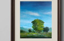 Słoneczny dzień-obraz akrylowy formatu 60/50 cm