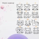 Metryczka 3D Personalizowana ramka dla dziecka - ręcznie robiona dekoracja do pokoju maluszka - Wybor4