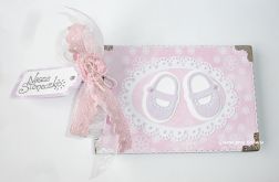 Album dla dziewczynki w kolorach pastelowych