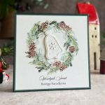 Personalizowana kartka bożonarodzeniowa BN10D - Personalizowana kartka bożonarodzeniowa