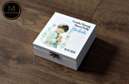 Pudełko na łańcuszek - prezent na komunię 2