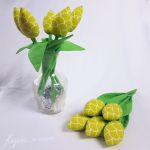 Tulipany – żółta łuska - tulipany bawełniane