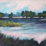 Pejzaż 49-praca pastelami  - 