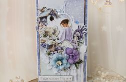 Kartka urodzinowa "Violet Memories 1" GOTOWA