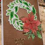 Karta świąteczna bożonarodzeniowa KH221123 - Kartka z gwiazdą betlejemską