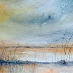 Pejzaż 76-akwarela A5 - 