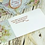 Kopertówka ślubna- różany poranek - 